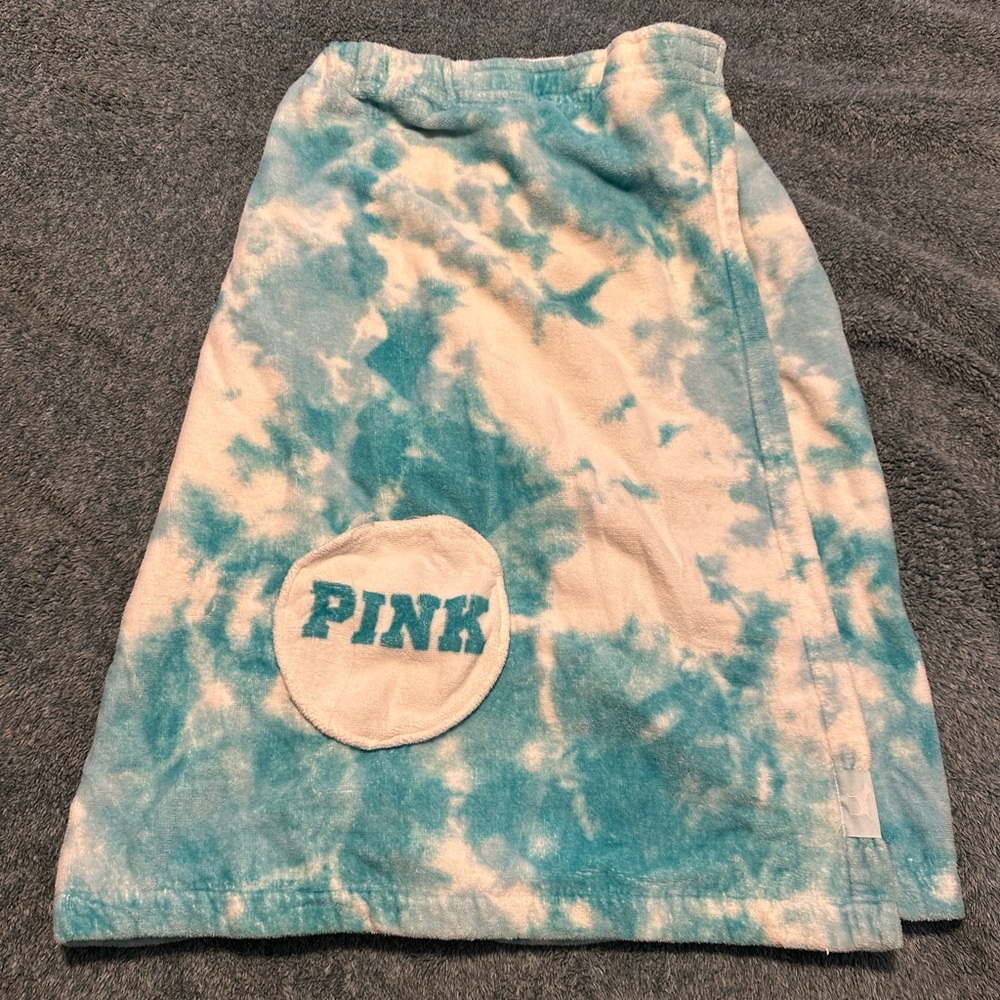 PINK Victoria's Secret Blue and White coverup